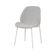 8.2  Kit 4 Cadeiras Clara Rivatti 51 cm -Largura- Estofado em Tecido Fendi e Base em Aco Off White